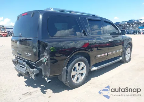 2011 Nissan Armada Platinum from USA, damaged, VIN 5N1BA0NFXBN615644